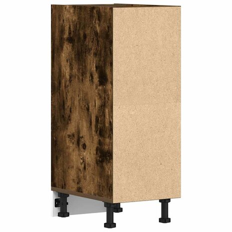 Onderkast 30x44,5x81,5 cm bewerkt hout gerookt eikenkleurig 6
