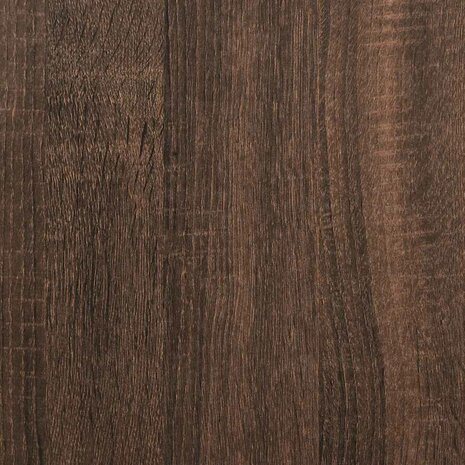 Onderkast 30x44,5x81,5 cm bewerkt hout bruin eikenkleur 8