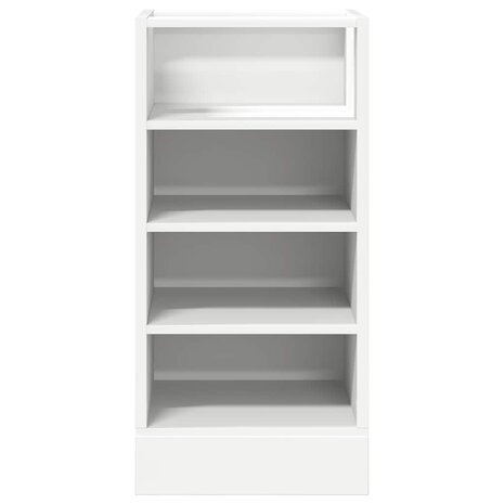Onderkast 40x44,5x81,5 cm bewerkt hout wit 4