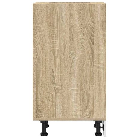 Onderkast 40x44,5x81,5 cm bewerkt hout sonoma eikenkleurig 5