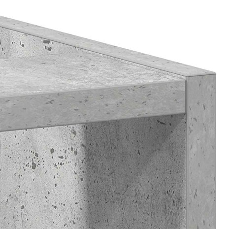 Onderkast 40x44,5x81,5 cm bewerkt hout betongrijs 7