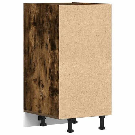 Onderkast 40x44,5x81,5 cm bewerkt hout gerookt eikenkleurig 6