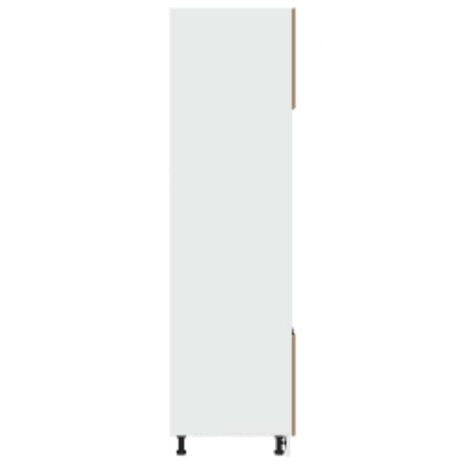 Magnetronkast 60x57x207 cm bewerkt hout ambachtelijk eiken 7