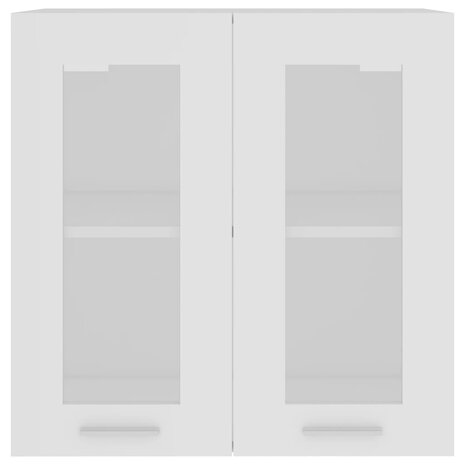Hangkast 60x31x60 cm bewerkt hout wit 6