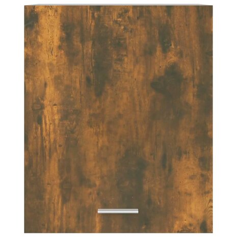 Hangkast 50x31x60 cm bewerkt hout gerookt eikenkleurig 4
