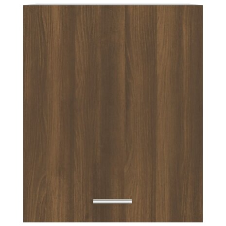 Hangkast 50x31x60 cm bewerkt hout bruin eikenkleur 4