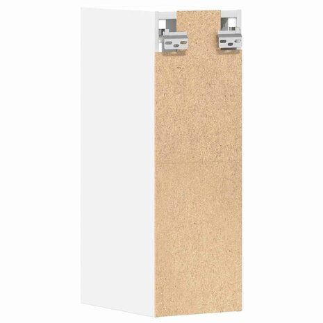 Hangkast 20x29,5x60 cm bewerkt hout wit 6