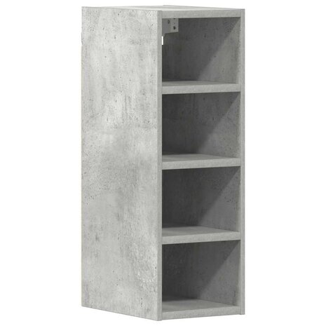Hangkast 20x29,5x60 cm bewerkt hout betongrijs 2