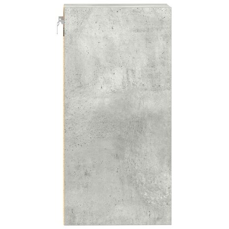 Hangkast 20x29,5x60 cm bewerkt hout betongrijs 5