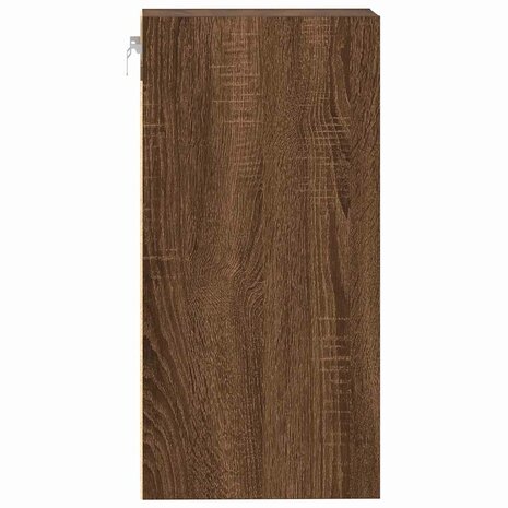 Hangkast 20x29,5x60 cm bewerkt hout bruin eikenkleur 5