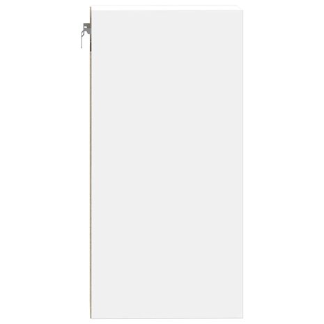 Hangkast 30x29,5x60 cm bewerkt hout wit 5