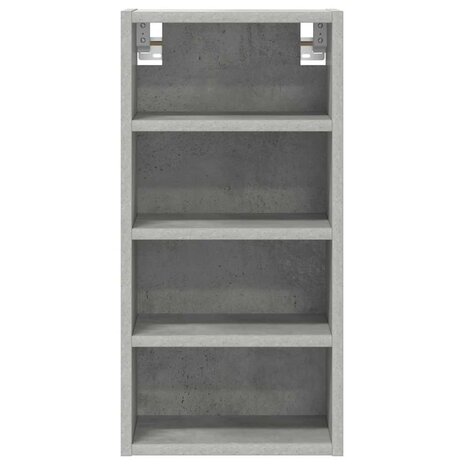Hangkast 30x29,5x60 cm bewerkt hout betongrijs 4
