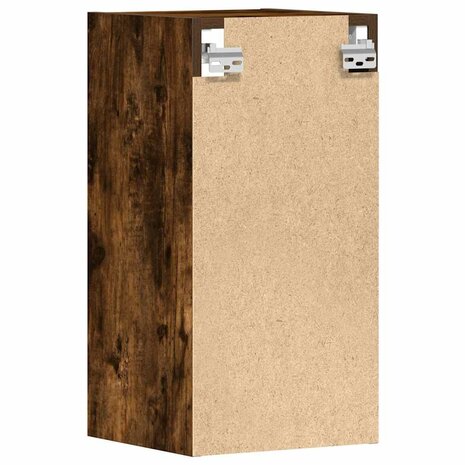 Hangkast 30x29,5x60 cm bewerkt hout gerookt eikenkleurig 6