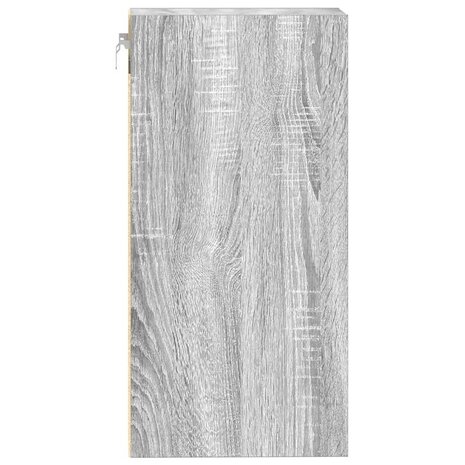 Hangkast 30x29,5x60 cm bewerkt hout grijs sonoma eikenkleurig 5