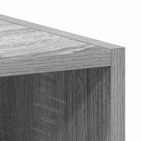 Hangkast 30x29,5x60 cm bewerkt hout grijs sonoma eikenkleurig 7