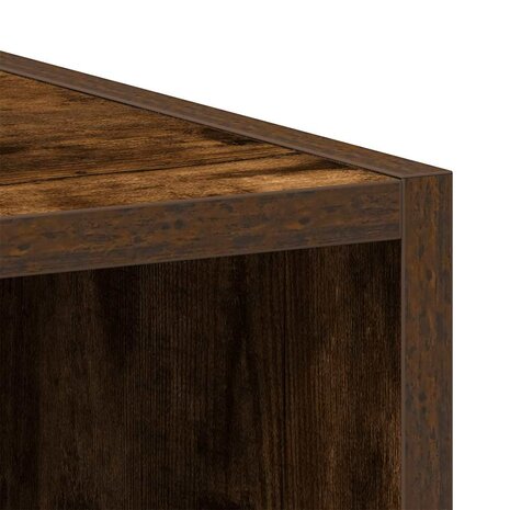 Hangkast 40x29,5x60 cm bewerkt hout gerookt eikenkleurig 7