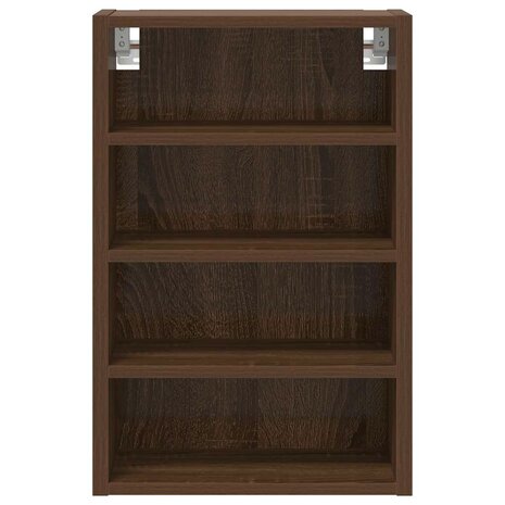 Hangkast 40x29,5x60 cm bewerkt hout bruin eikenkleur 4