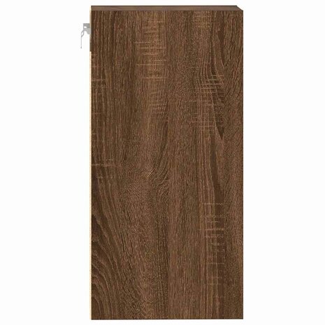 Hangkast 40x29,5x60 cm bewerkt hout bruin eikenkleur 5