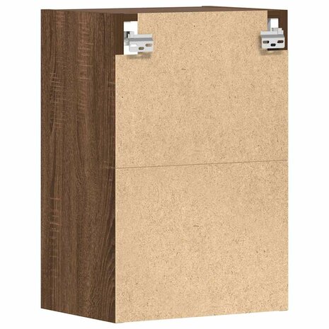Hangkast 40x29,5x60 cm bewerkt hout bruin eikenkleur 6
