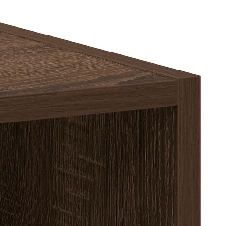 Hangkast 40x29,5x60 cm bewerkt hout bruin eikenkleur 7