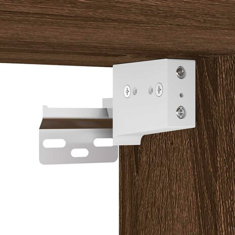 Hangkast 40x29,5x60 cm bewerkt hout bruin eikenkleur 8
