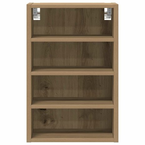 Hangkast 40x29,5x60 cm bewerkt hout artisanaal eikenkleur 4