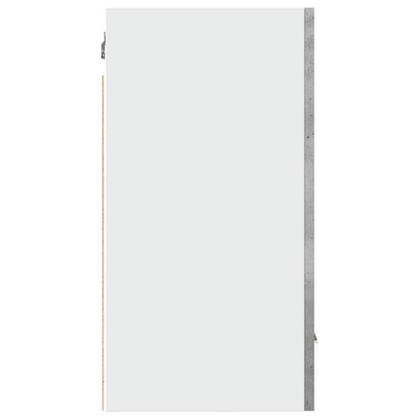 Hangkast 30x31x60 cm bewerkt hout betongrijs 6