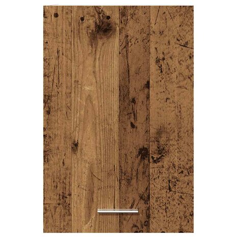 Hangkast 40x31x60 cm bewerkt hout oud houtkleurig 4