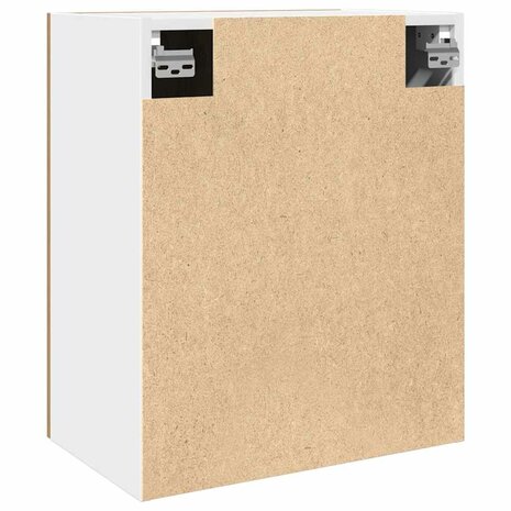 Hangkast 50x31x60 cm bewerkt hout artisanaal eikenkleur 7