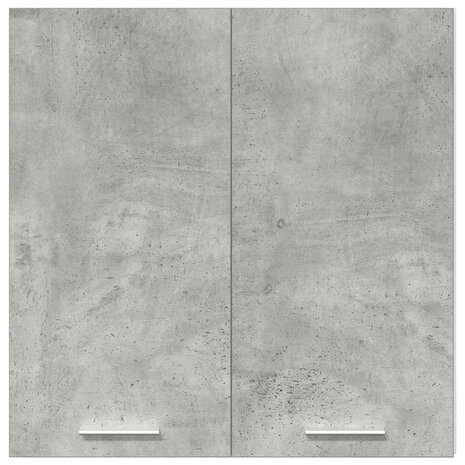 Keukenwandkast 60x31x60 cm spaanplaat betongrijs 6