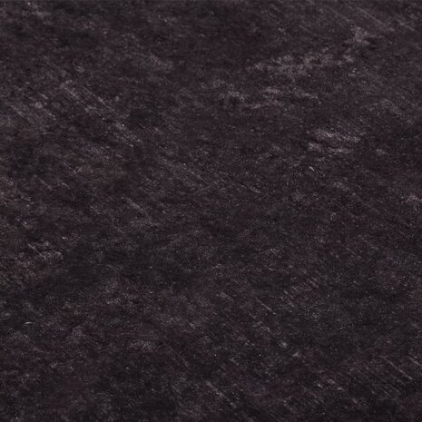 Vloerkleed wasbaar anti-slip 120x180 cm zwart en goudkleurig 5