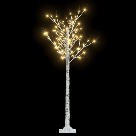 Kerstboom wilg met 140 warmwitte LED&apos;s binnen en buiten 1,5 m 2