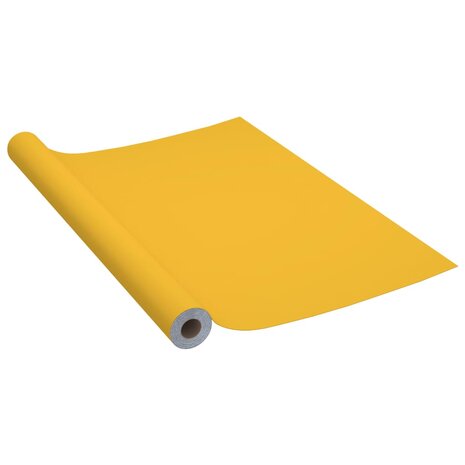Meubelfolie zelfklevend 500x90 cm PVC hoogglans goudkleurig 2