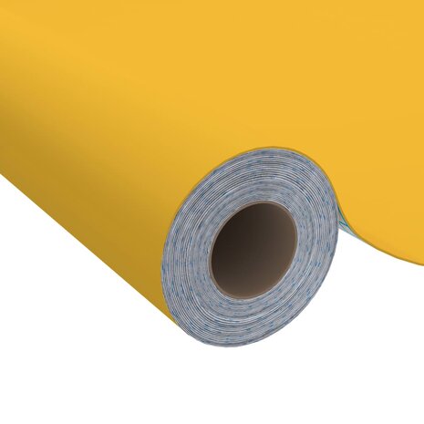 Meubelfolie zelfklevend 500x90 cm PVC hoogglans goudkleurig 3