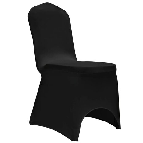 Stoelhoezen stretch 12 st zwart 3