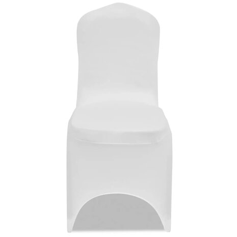 Stoelhoezen stretch 18 st wit 3
