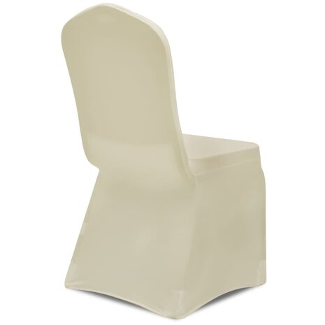 Stoelhoezen stretch 30 st crème 5