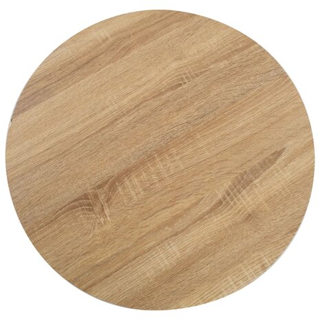 Bistrotafel 80 cm MDF lichtbruin 2