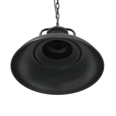 Hanglamp E27 Ø 31 cm ijzer zwart 9