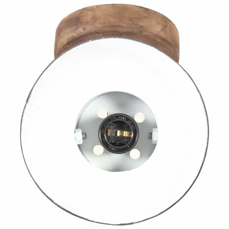 Wand-/plafondlampen industrieel 2 st E27 20x25 cm zwart 6