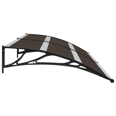 Deurluifel 240x75 cm PC zwart 5