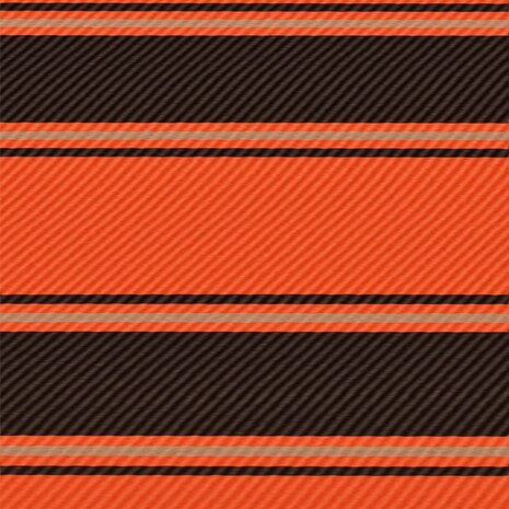 Luifel uittrekbaar 300x150 cm oranje en bruin 6