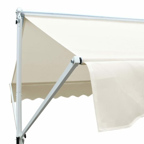 Luifel vrijstaand 4x3 m crème 6