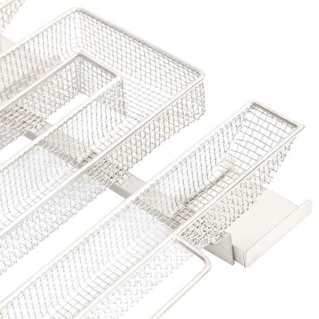 Rookgenerator koud 4-zijdig 22,5 cm roestvrij staal 6
