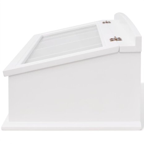 Besteklade MDF wit barok stijl 4