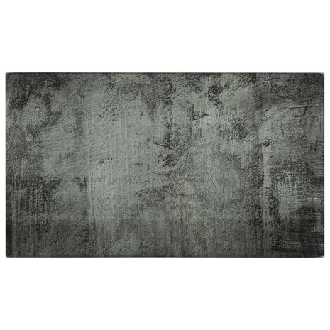 Snijplanken 2 st met betonpatroon gehard glas 2