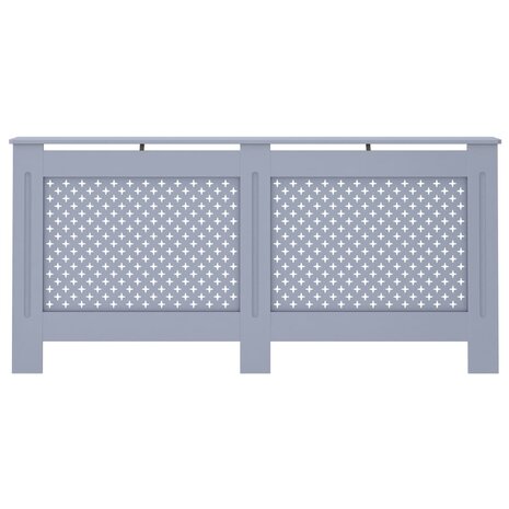 Radiatorombouw 172x19x81,5 cm MDF antraciet 3