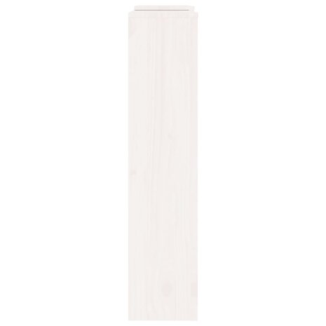 Radiatorombouw 210x21x85 cm massief grenenhout wit 6
