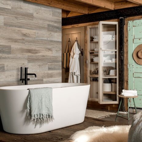WallArt Planken hout-look schuurhout eiken whitewash 8