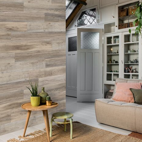 WallArt Planken hout-look schuurhout eiken whitewash 9